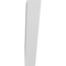Ekena Millwork 6-in. W x 28-in. D x 32-in. H Traditional Architectural Grade PVC Knee Brace BRCP06X28X32TRA - alternate 2